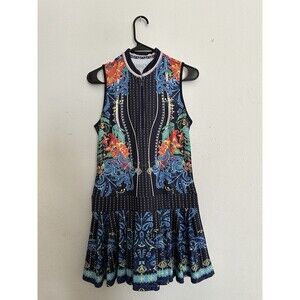 lucky in love tennis dress Size small(4-6) Length 34”, Chest 32”-35” Paisley Pr